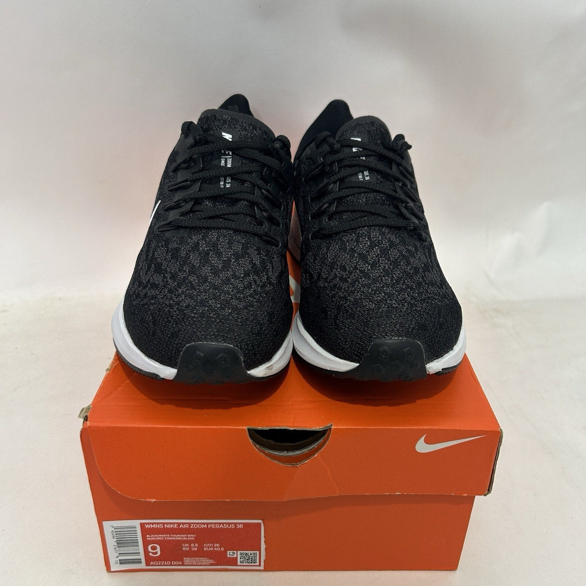 Nike Air Zoom Pegasus 36 WMNS “Black White Thunder Gray”