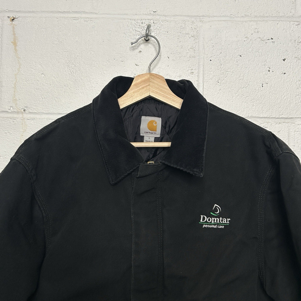 Y2K Carhartt Quilt-Lined Artic Jacket “Black” J002 BLK Men’s Large