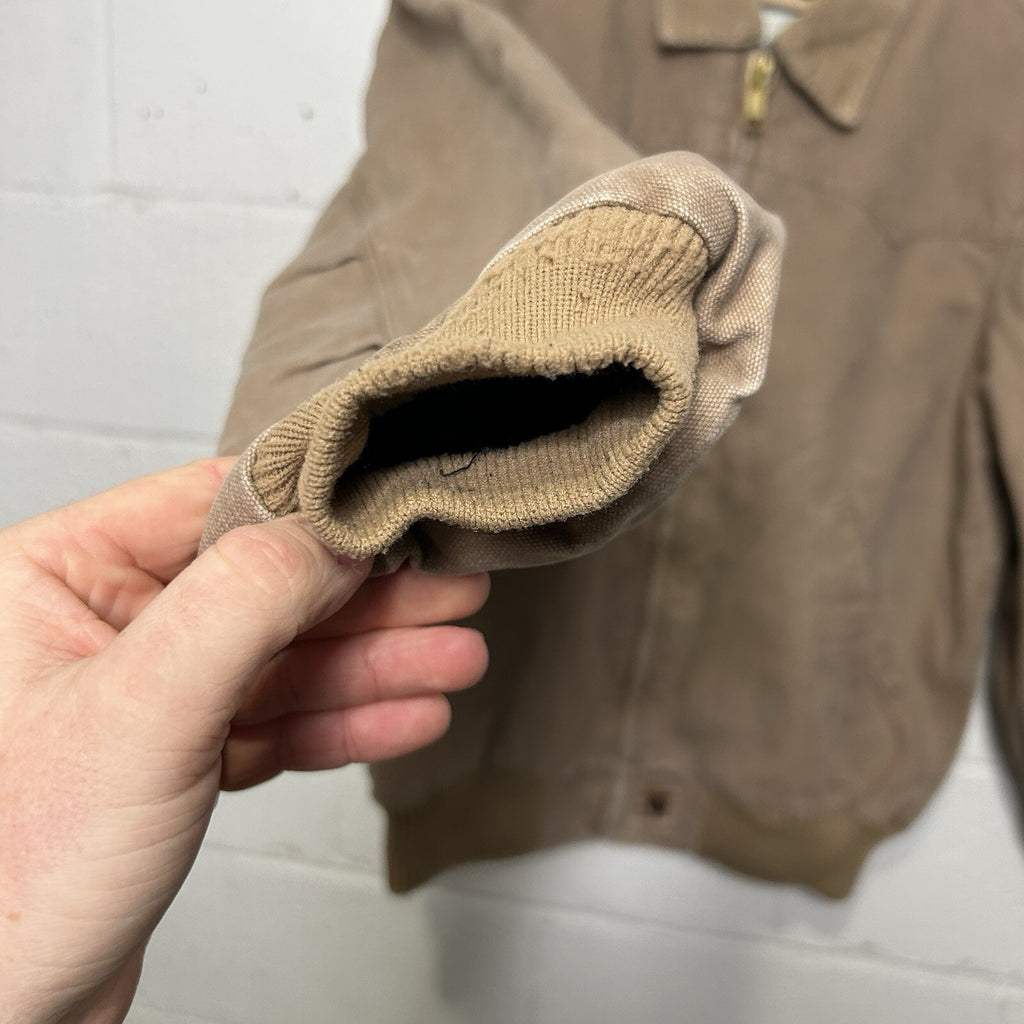 Vintage Carhartt Quilted Santa Fe Jacket “Saddle” J14 SDL Men’s Medium
