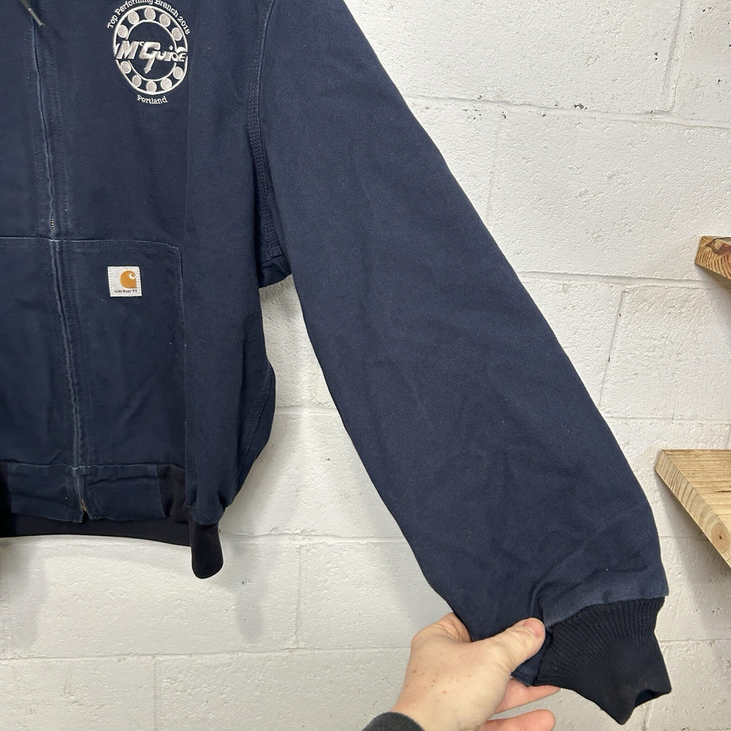 Carhartt Thermal-Lined Hooded Active Jacket “Dark Navy” J131 DNY Men’s X-Large
