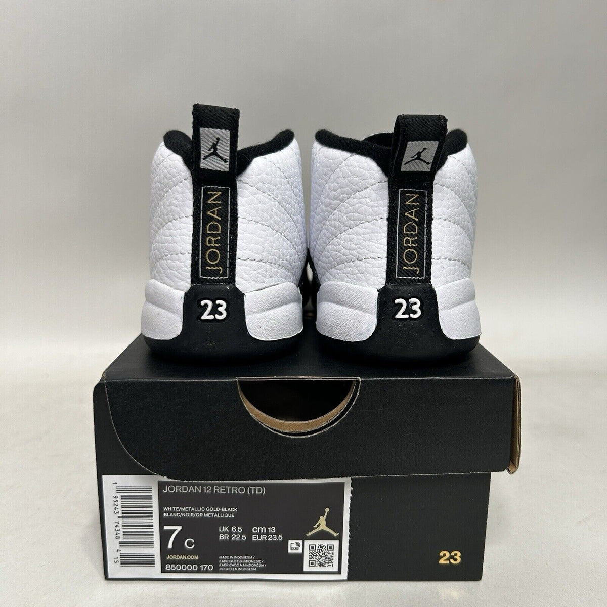 Nike Air Jordan 12 Retro TD “Royalty/Taxi” 2024