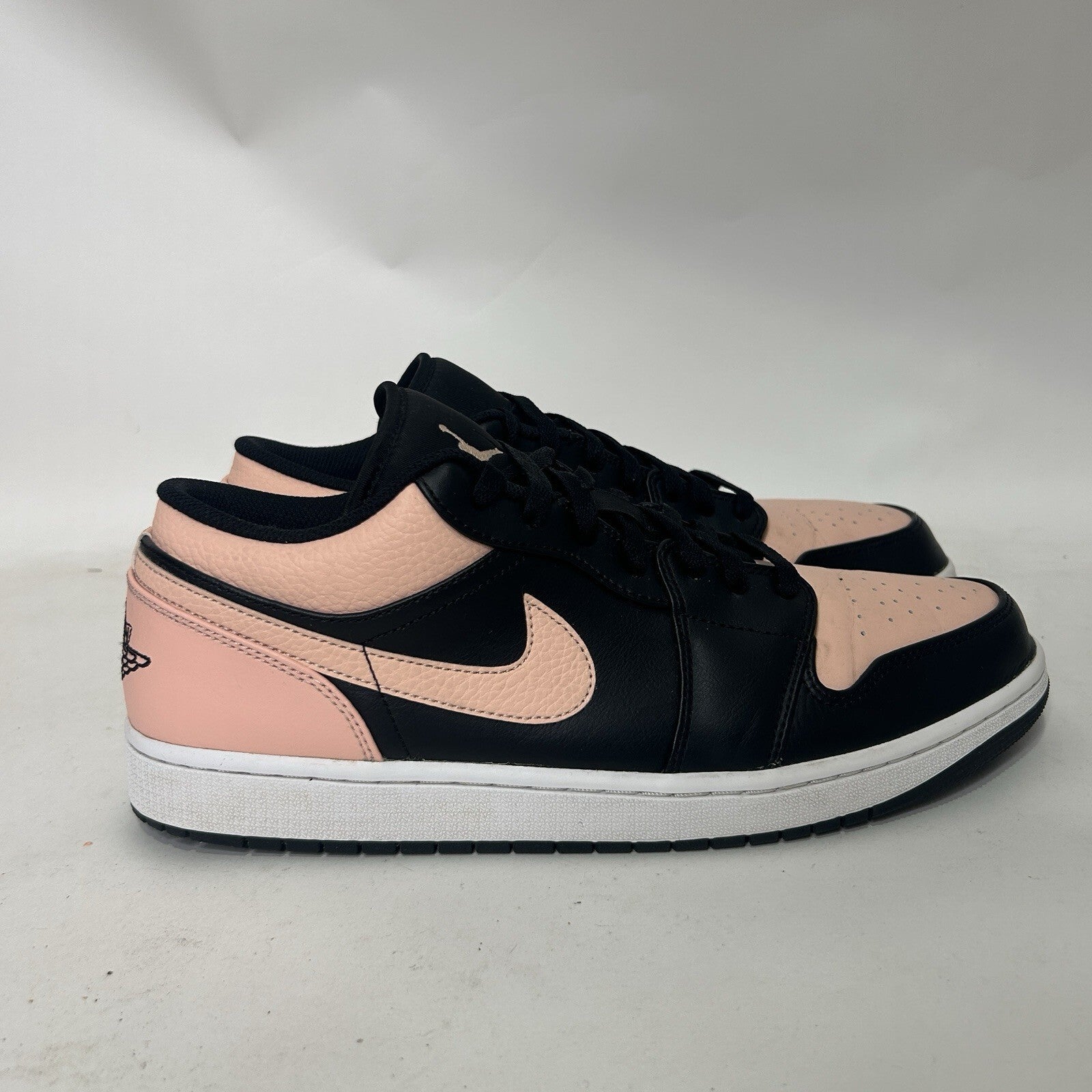 Nike Air Jordan 1 Low Retro “Crimson Tint/Pink Black White” 553558-034 Men’s 13