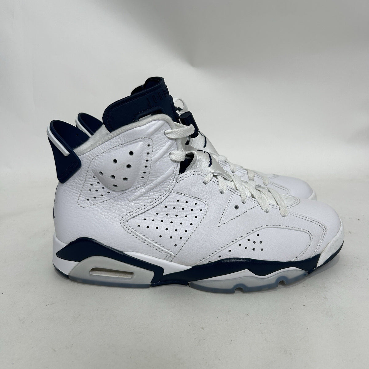 Nike Air Jordan 6 Retro OG “Midnight Navy White” CT8529-141 Men’s 8 Worn