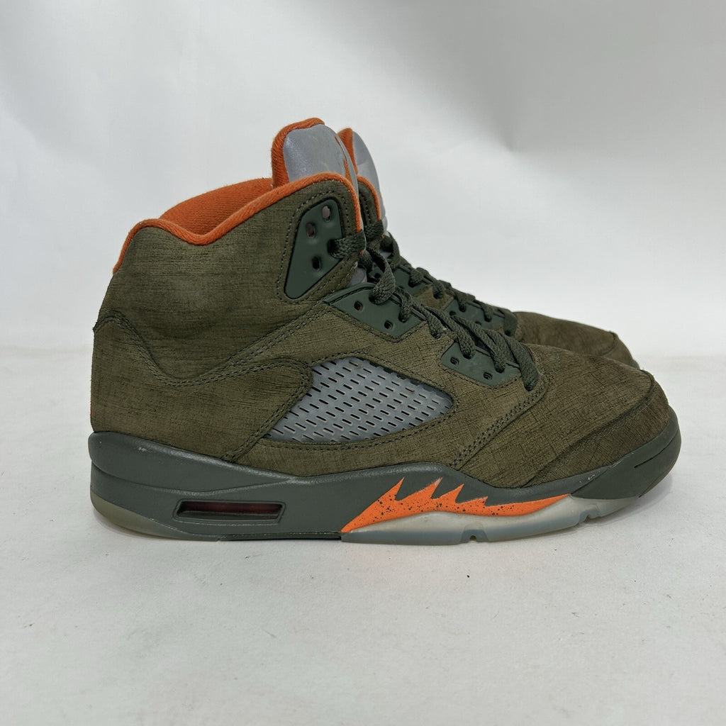 Nike Air Jordan 5 Retro OG “Olive/Green Orange Grey” DD0587-308 Men's 8.5
