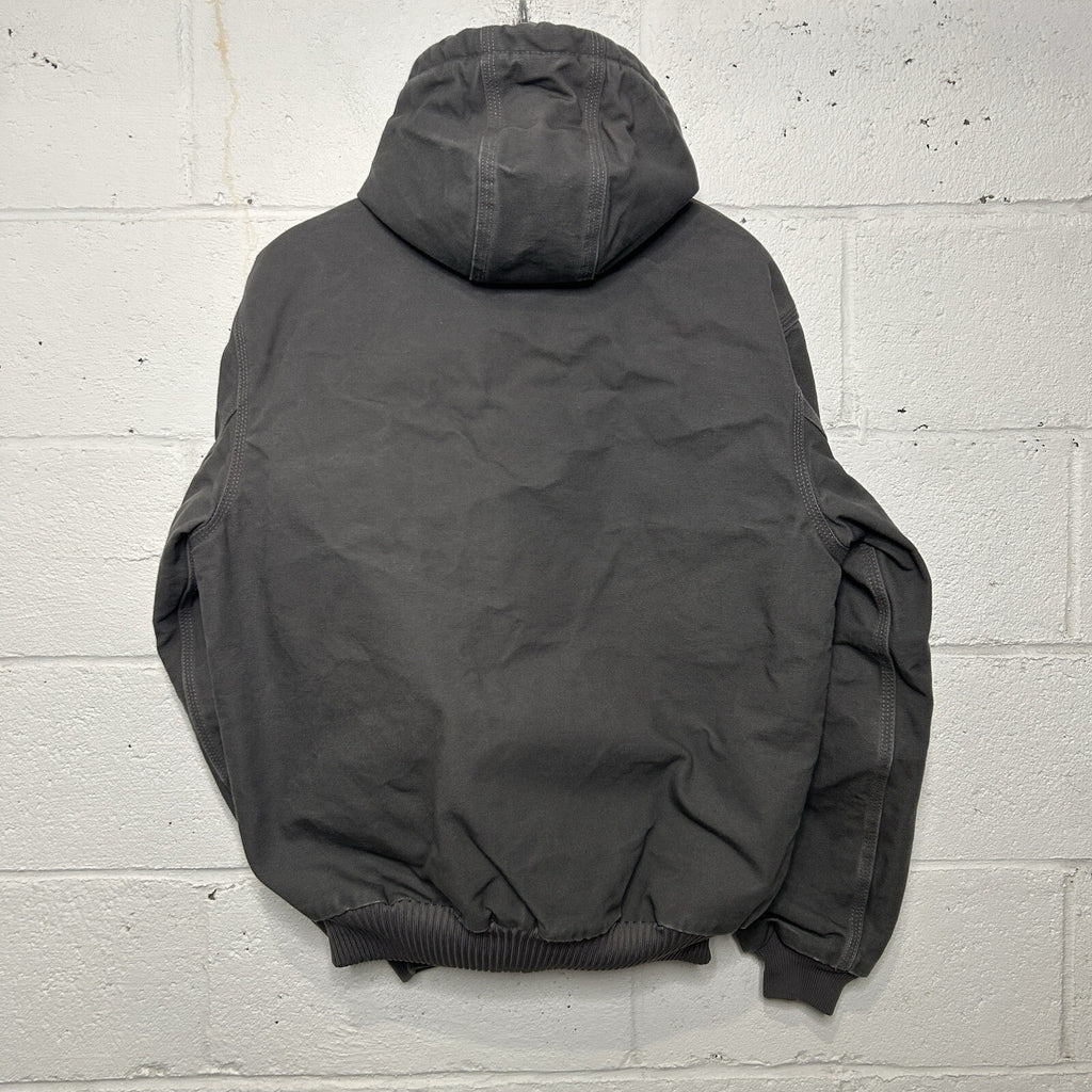 Carhartt Quilted Hooded Active Jacket “Gravel” Google 103940-GVL Men’s Small