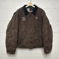Vintage Carhartt Quilted Traditional Jacket “Dark Brown” J22 DKB Men’s X-Large