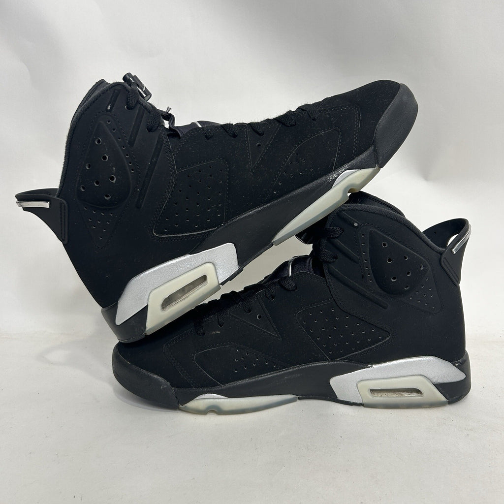 Nike Air Jordan 6 Retro OG “Chrome/Black Silver” DX2836-001 Men’s 11.5