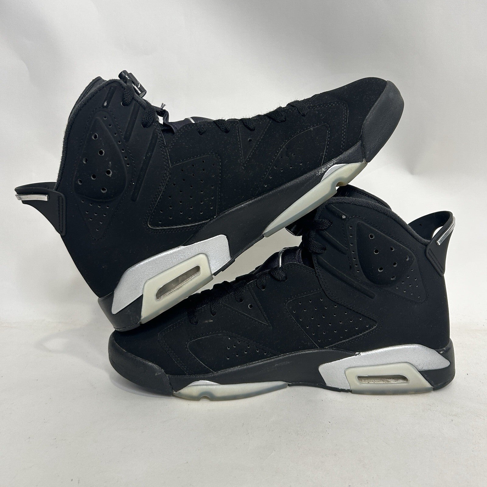 Nike Air Jordan 6 Retro OG “Chrome/Black Silver” DX2836-001 Men’s 11.5