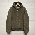 Vintage Carhartt Quilted Ripstop Active Jacket “Coffee Brown” 100108 909 Men’s L