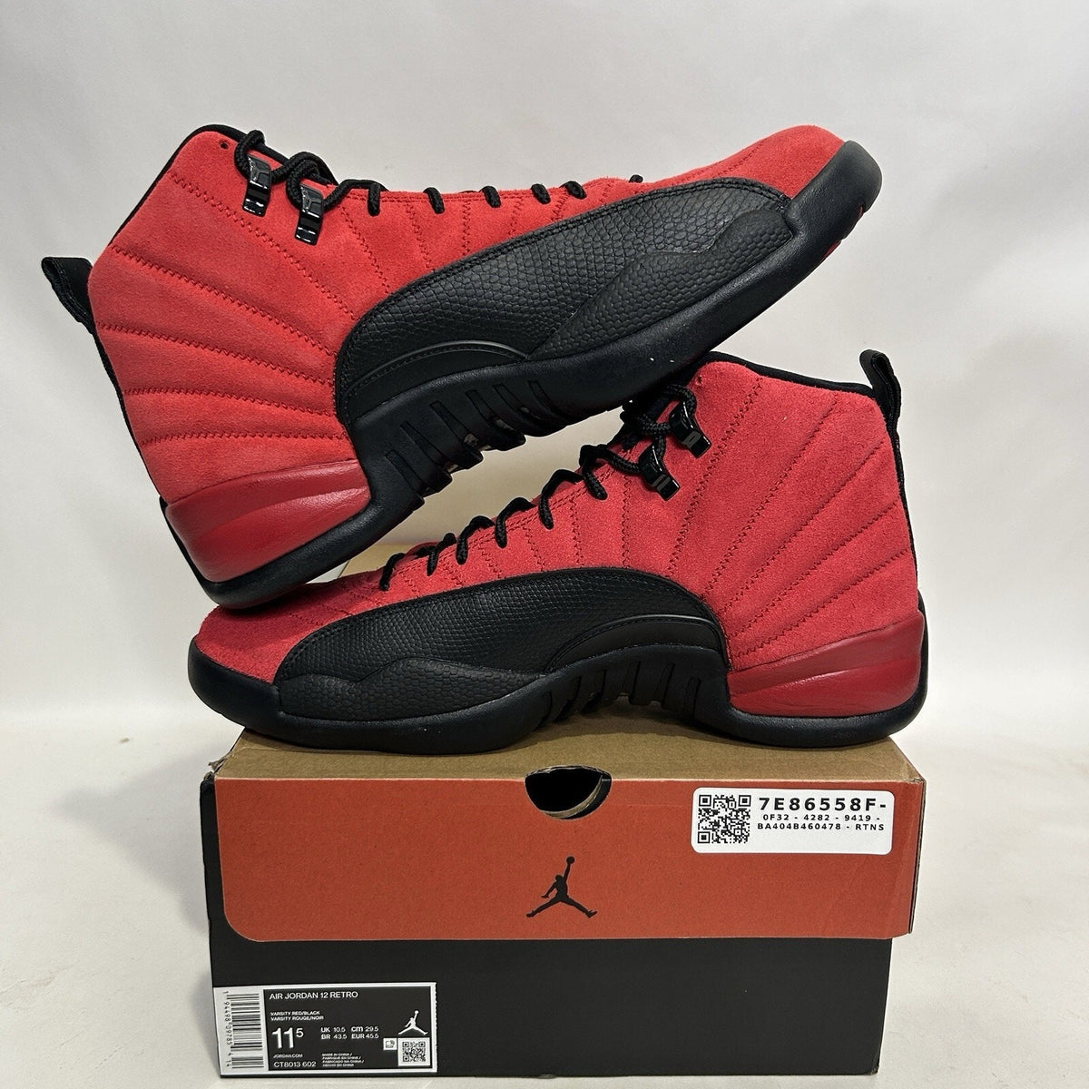 Nike Air Jordan 12 Retro “Reverse Flu Game”
