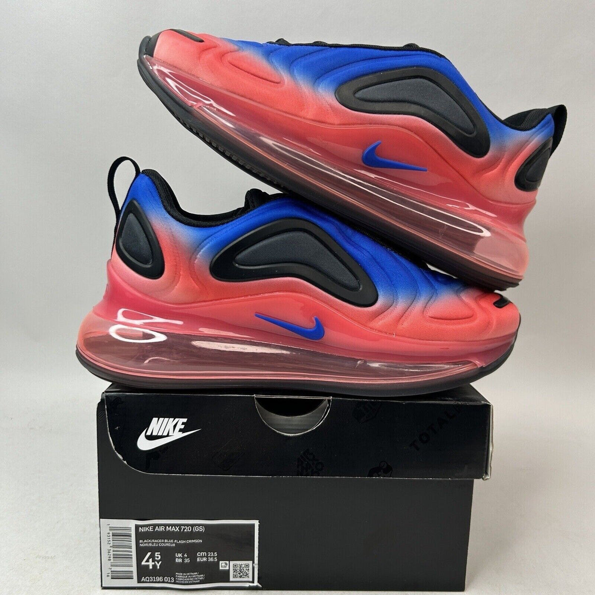 Nike Shoes Air Max 720 GS “Racer Blue Crimson Red” 2024