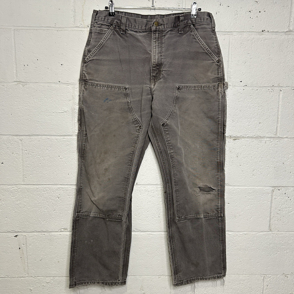 Vintage Carhartt DoubleKnee Pants “Gravel Grey” B136 GVL