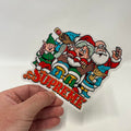 Supreme Naughty Santa Box Logo Sticker FW25 100% Authentic