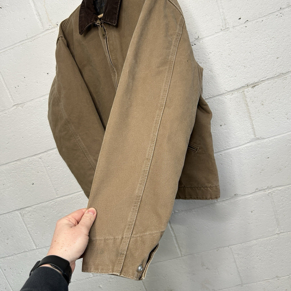 Vintage Carhartt Blanket-Lined Detroit Jacket “Firewood” J97 FWD Men’s Large