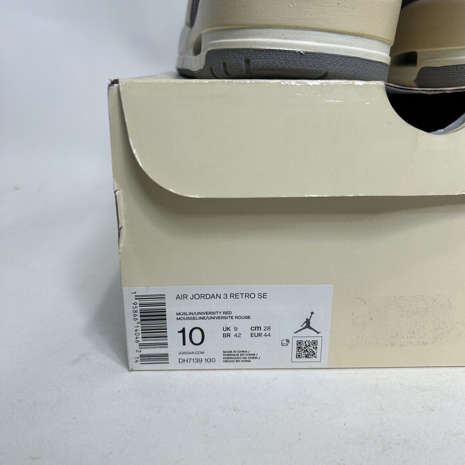 Nike Shoes Air Jordan 3 Retro SE “Muslin” 2024