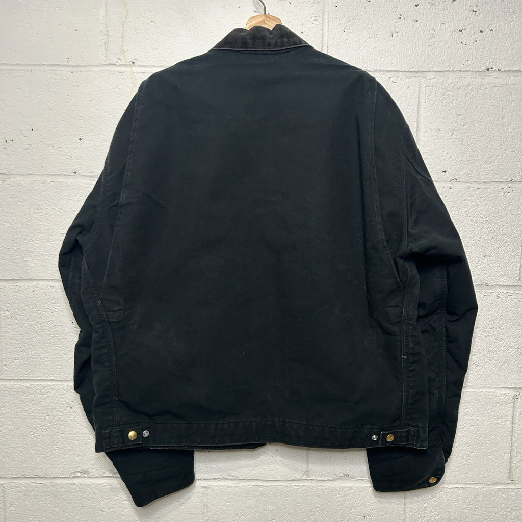 Vintage Carhartt Blanket-Lined Detroit Jacket “Black” UJ01 BLK Union Made USA