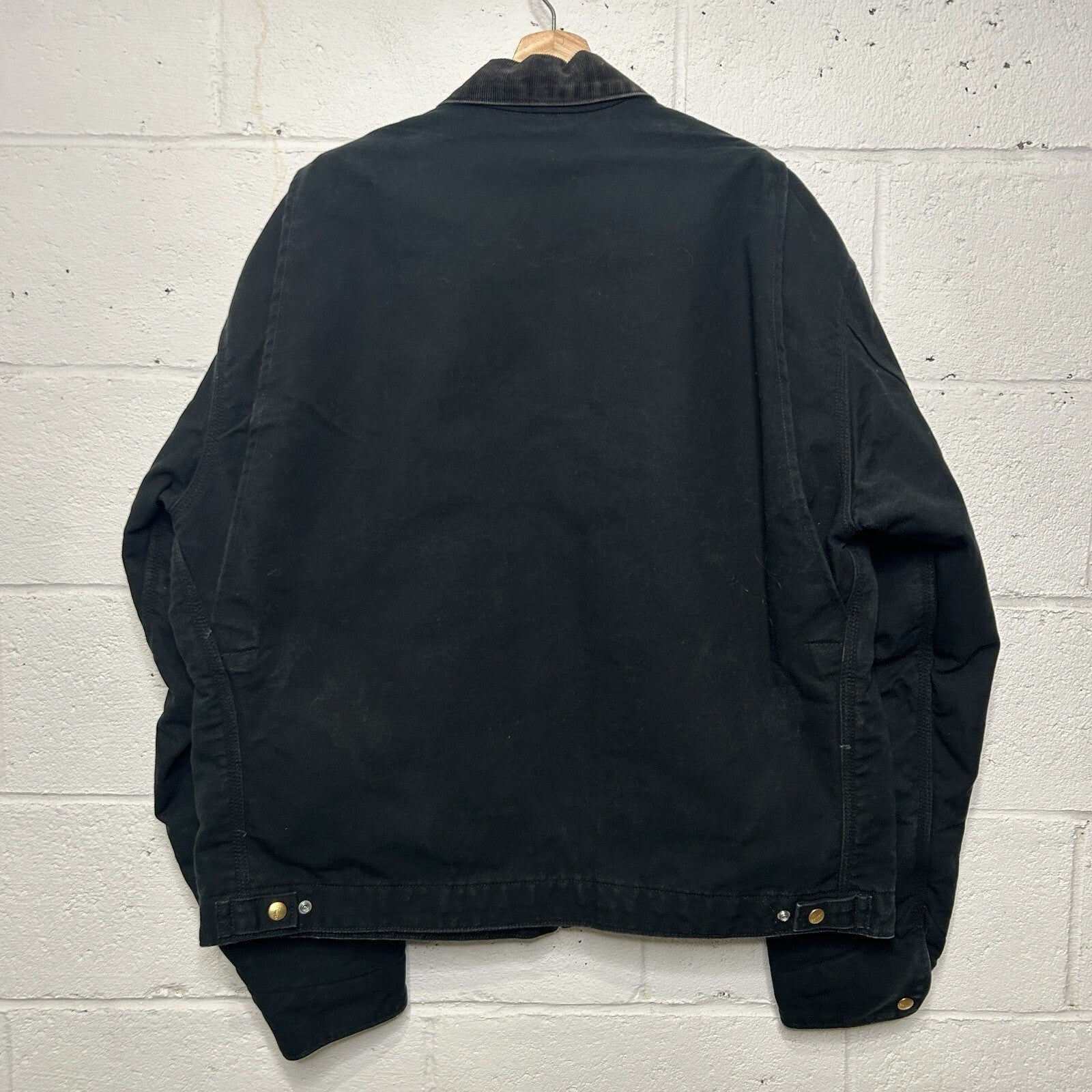 Vintage Carhartt Blanket-Lined Detroit Jacket “Black” UJ01 BLK Union Made USA