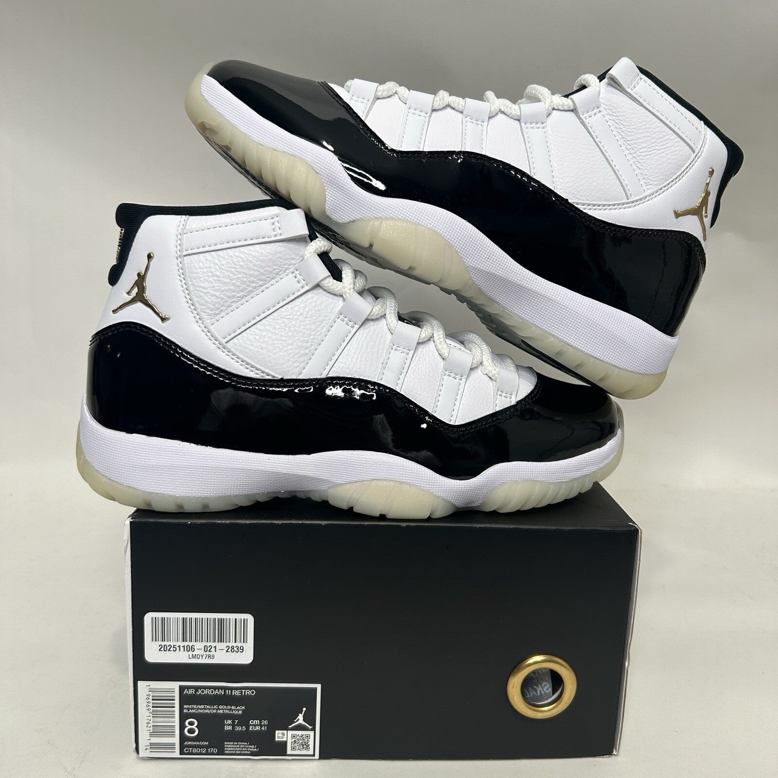 Nike Air Jordan 11 Retro High “Gratitude/Defining Moments DMP” (CT8012-170) New