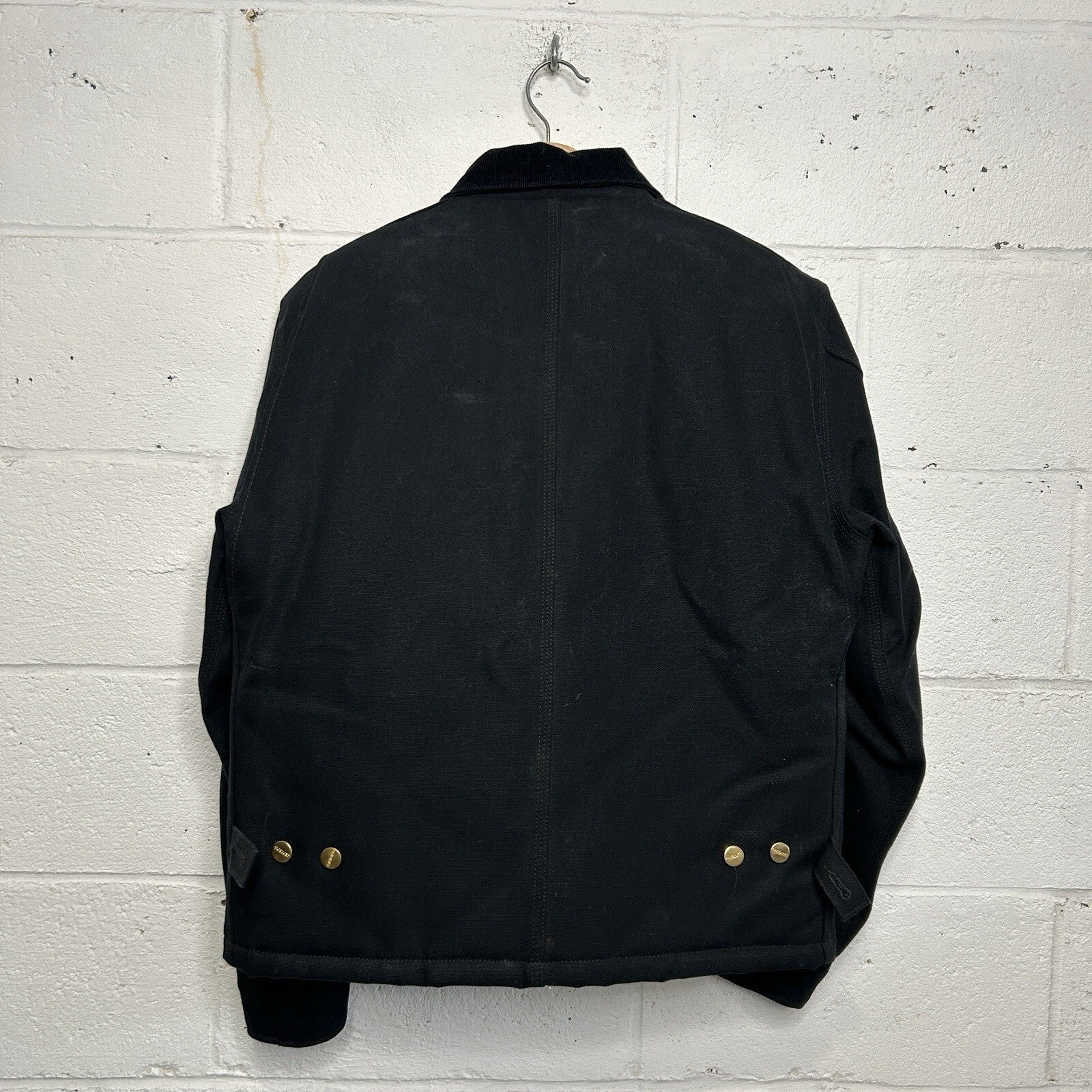 Y2K Carhartt Quilt-Lined Artic Jacket “Black” J002 BLK Men’s Small New