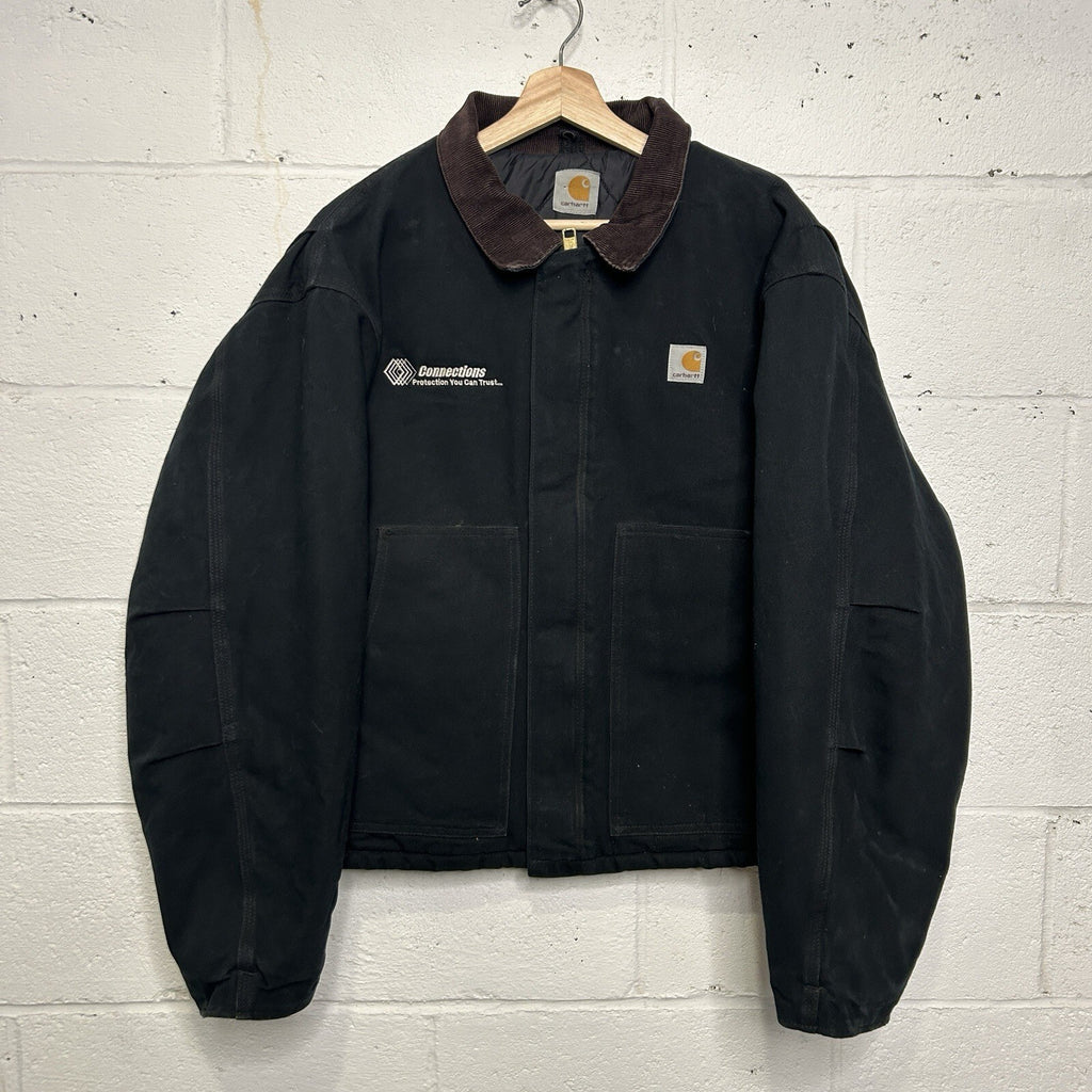 Vintage Carhartt Quilted Traditional Artic Jacket “Black” J02 BLK Men’s X-Large