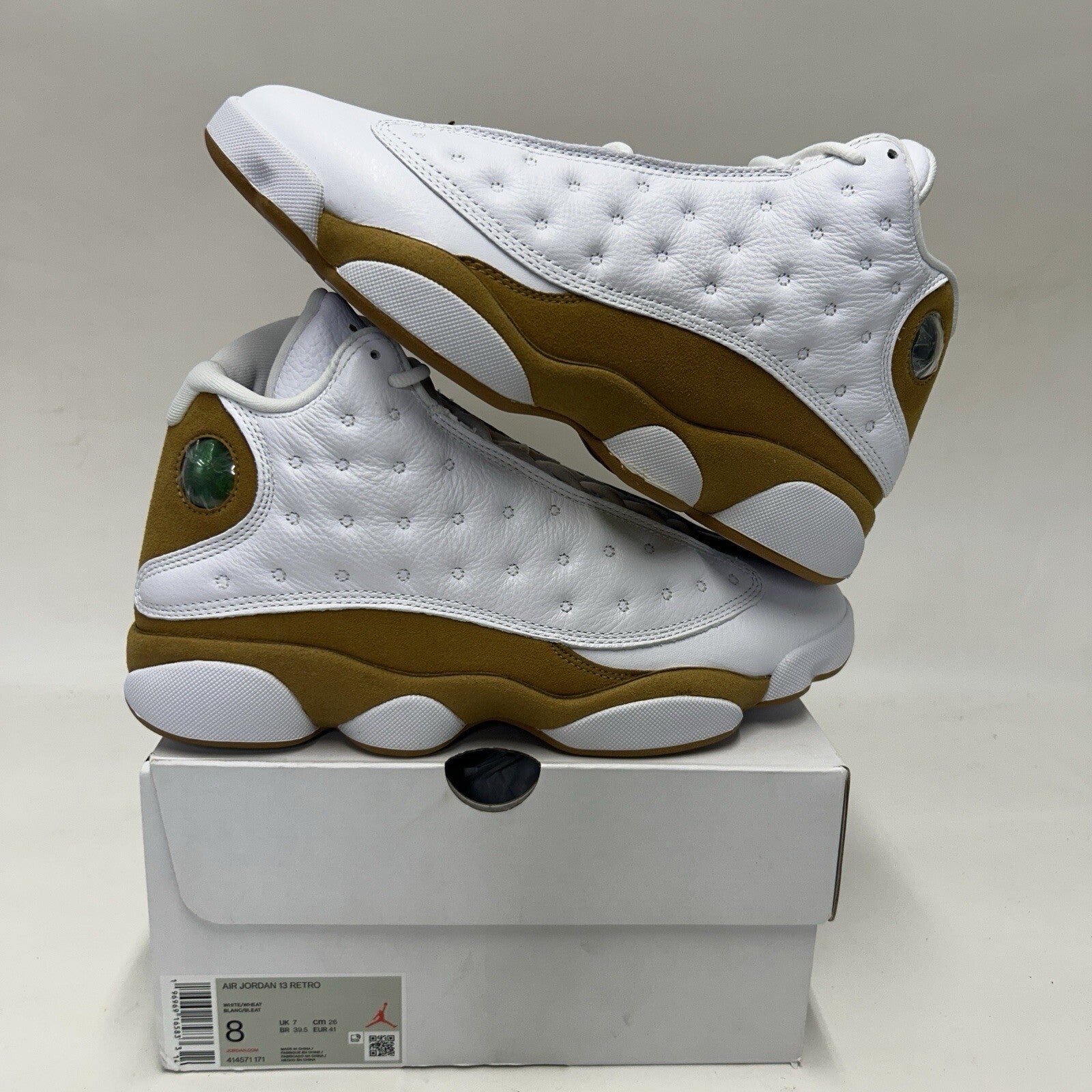 Nike Air Jordan 13 Retro “Wheat White” 2023 414571-171 Men’s 8 New