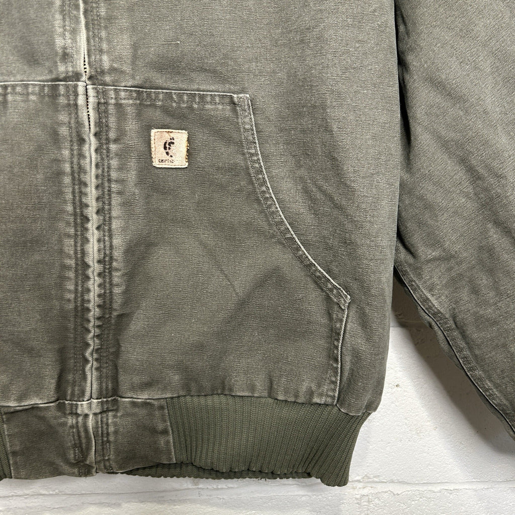 Vintage Carhartt Thermal-Lined Hooded Active Jacket “Sage” J160 SAG Men’s XL