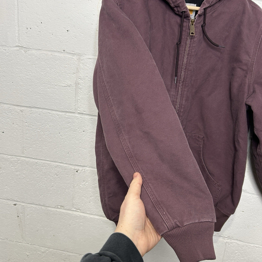 Vintage Carhartt Quilted Active Jacket “Deep Plum” WJ130 DPM Women’s Large