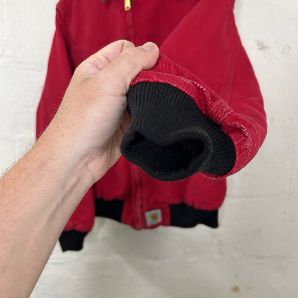 Vintage Carhartt Quilted Santa Fe Jacket “Red” J13RED/JQ2100 Men’s Medium