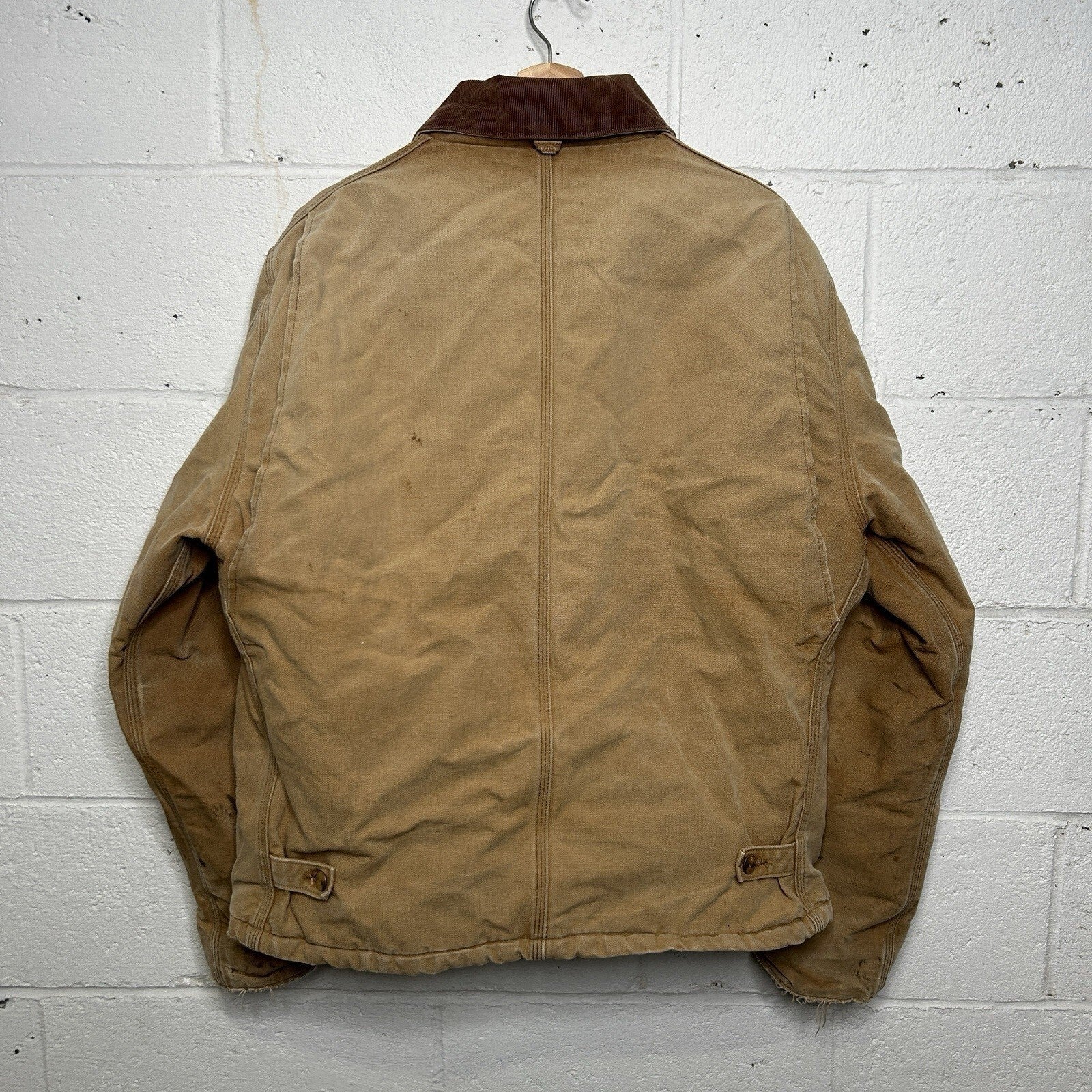 Vintage Carhartt Quilted Traditional Artic Jacket “Brown” J02 BRN Men’s X-Large