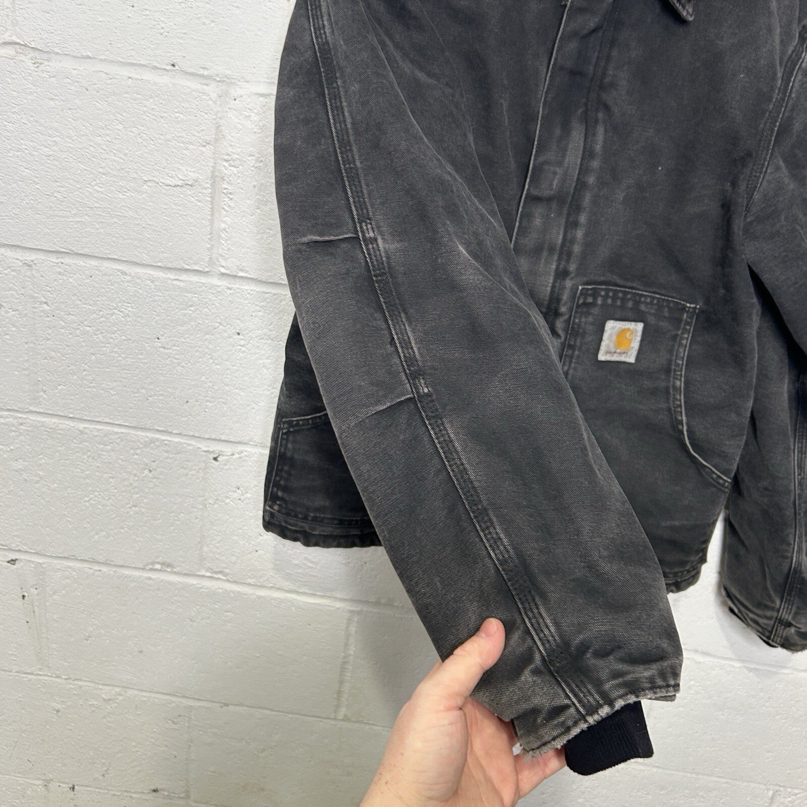 Vintage Carhartt Quilted Artic Jacket “Black” EJ022/J22 BLK Men’s Small