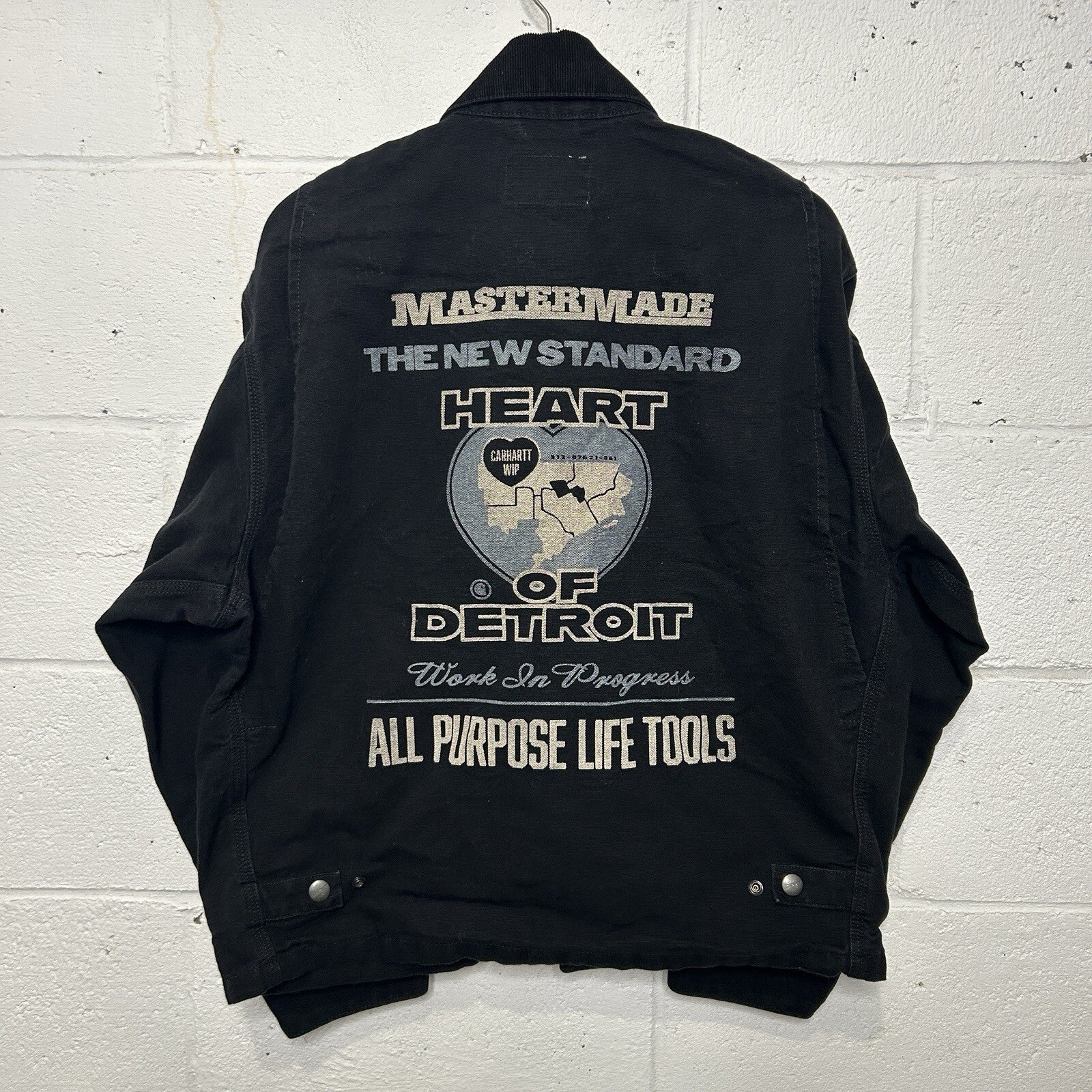 Carhartt WIP OG Arcan Graphic Jacket “Black” I035553-00E60 Men’s Small