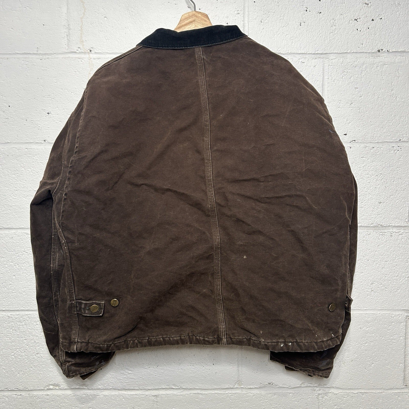 Vintage Carhartt Quilted Traditional Jacket “Dark Brown” J22 DKB Men’s X-Large