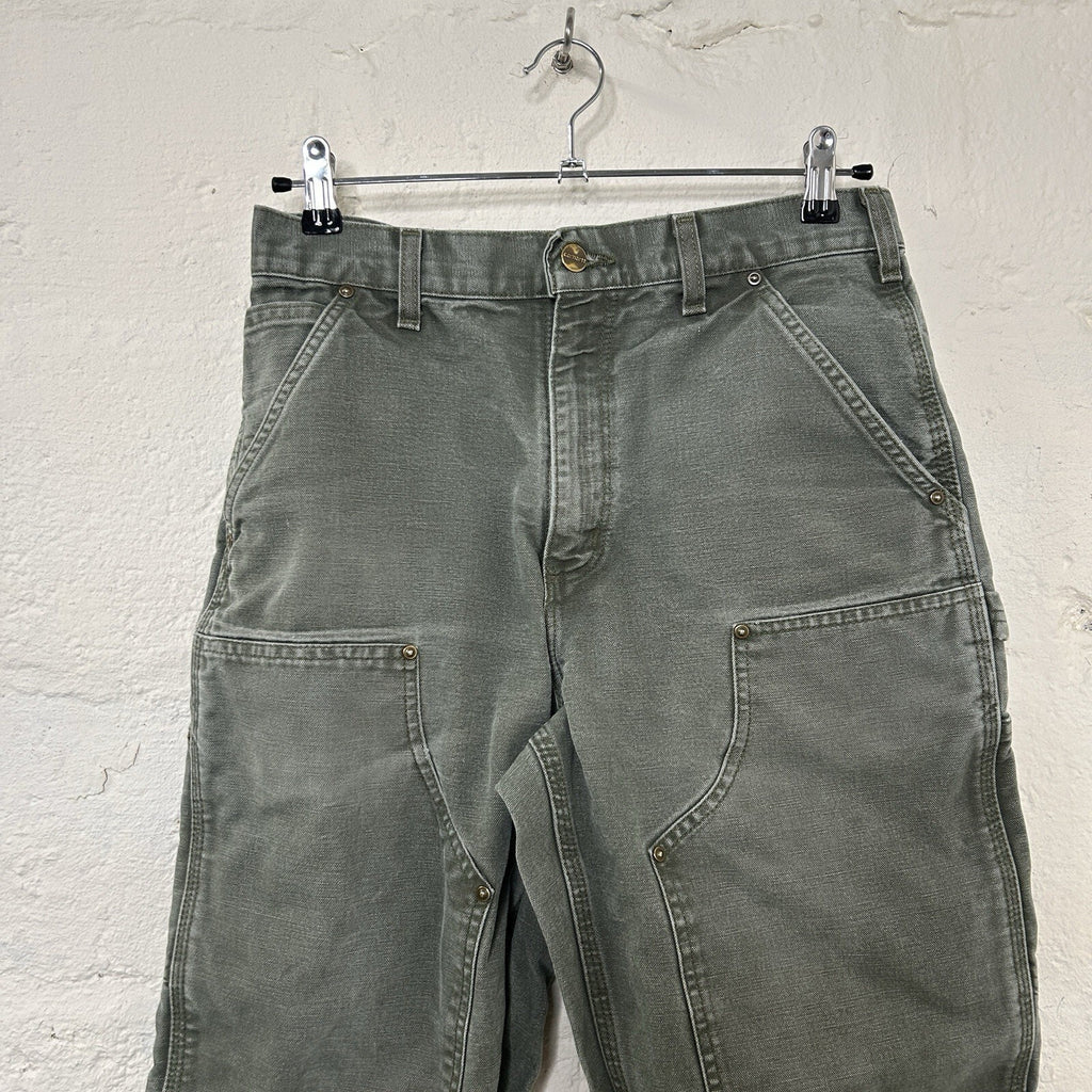 Vintage Carhartt DoubleKnee Carpenter Pants “Moss/Green"