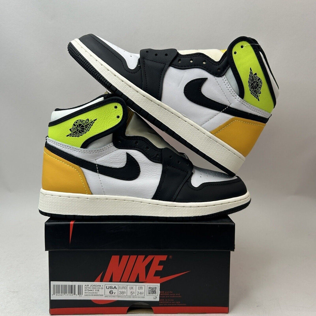Nike Air Jordan 1 High OG GS “Volt Gold” 2024