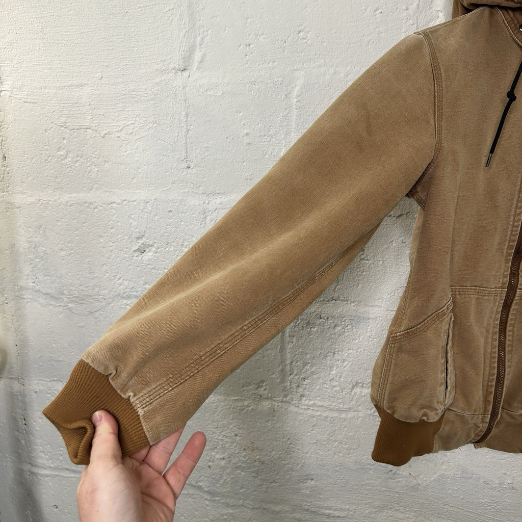 Carhartt Sherpa-Lined Wildwood Jacket “Brown” 100815-211 Women’s Extra-Small