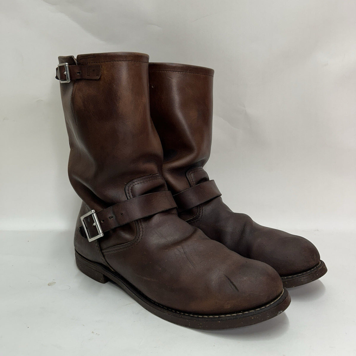 Red Wing 2991 11" Inch Engineer Boot “Amber Brown” Men’s 13D Worn