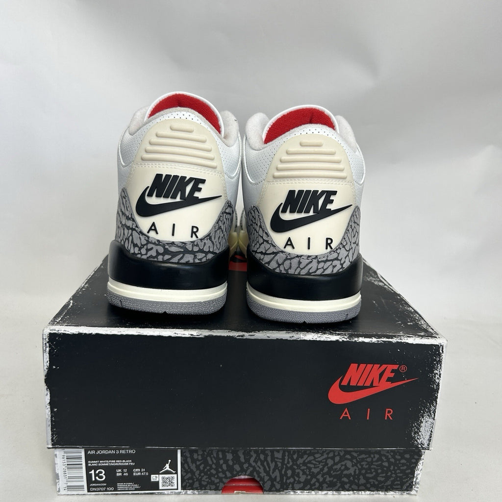 Nike Air Jordan 3 Retro OG Reimagined “White Cement” DN3707-100 Men’s 13 New