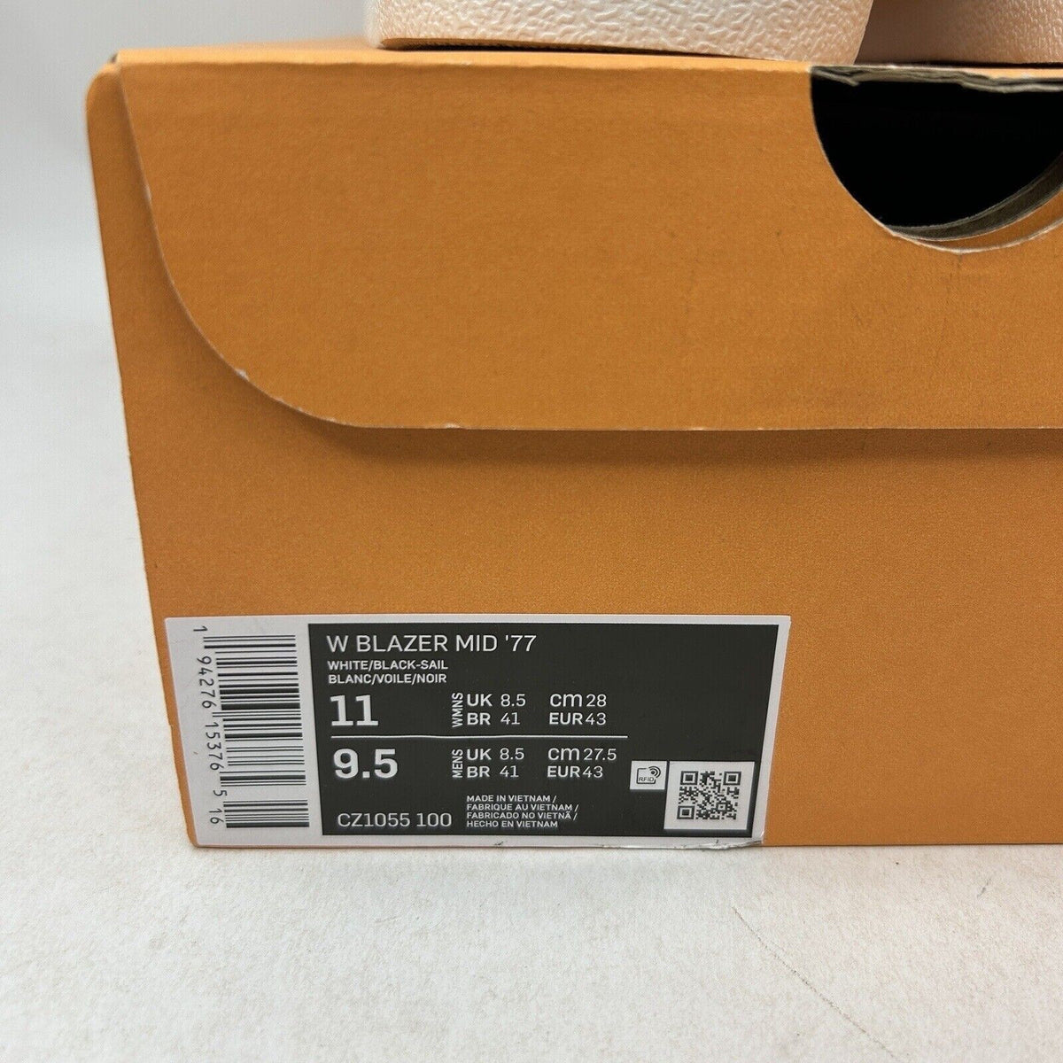 Nike Shoes Blazer Mid 77’ WMNS “Vintage White Black” 2024