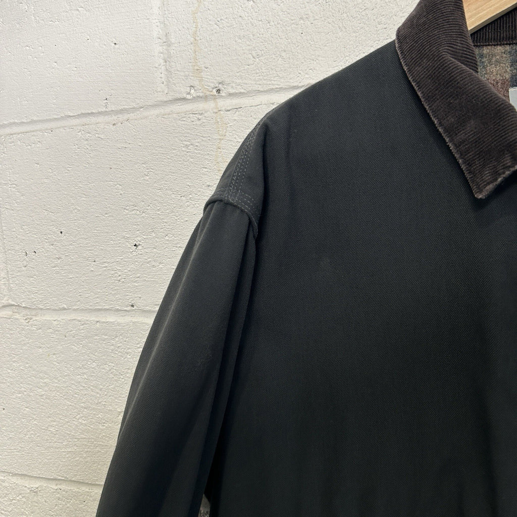 Vintage Carhartt Blanket-Lined Detroit Jacket “Charcoal” J128 CHR Men’s X-Large