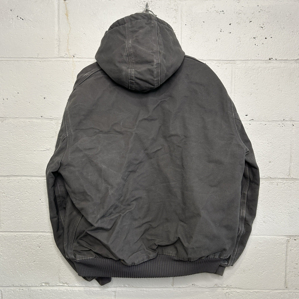 Carhartt Quilted Hooded Active Jacket “Gravel/Grey” J140-GVL Men’s Large