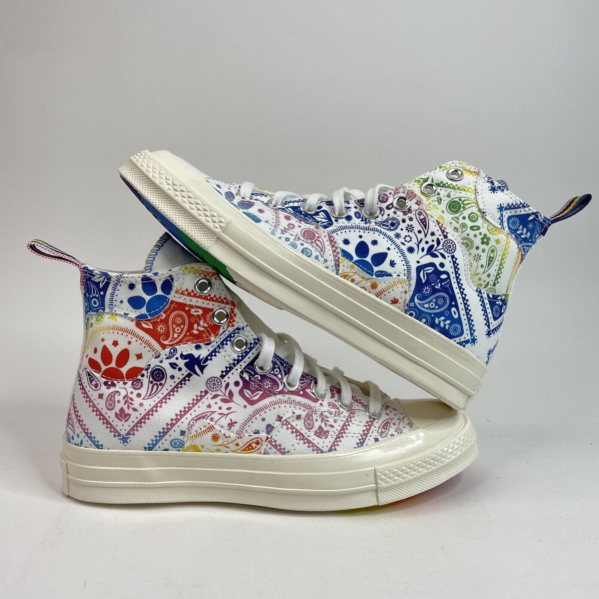 Converse Chuck 70 All-Star Pride Hi Top Shoes Men’s 7/Women's 9 Style A02266C