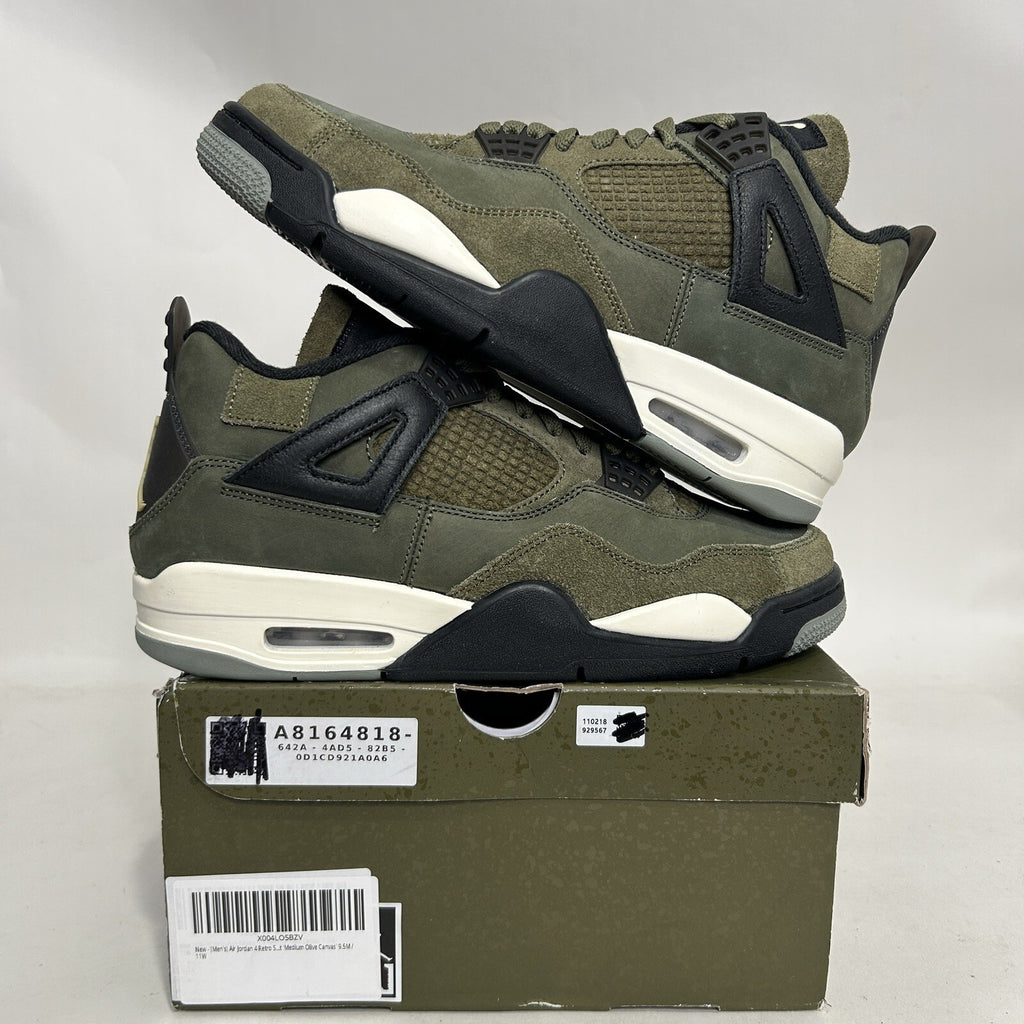 Nike Air Jordan 4 Retro SE Craft “Olive” FB9927-200 Men’s 9.5 New