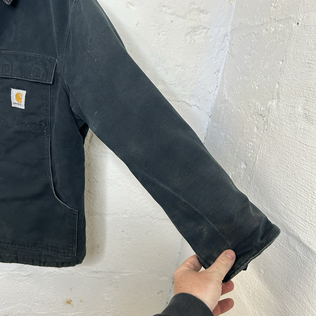 Vintage Carhartt Quilted Artic Jacket “Black” C03 BLK Men’s 42/Large Worn