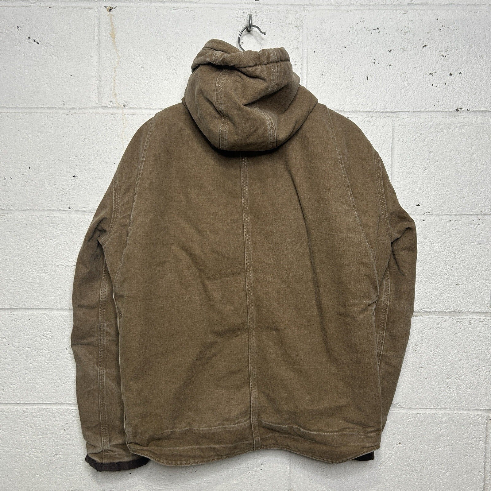 Carhartt Sherpa-Lined Bartlett Hooded Jacket “Frontier Brown” 102285-903 Men’s S