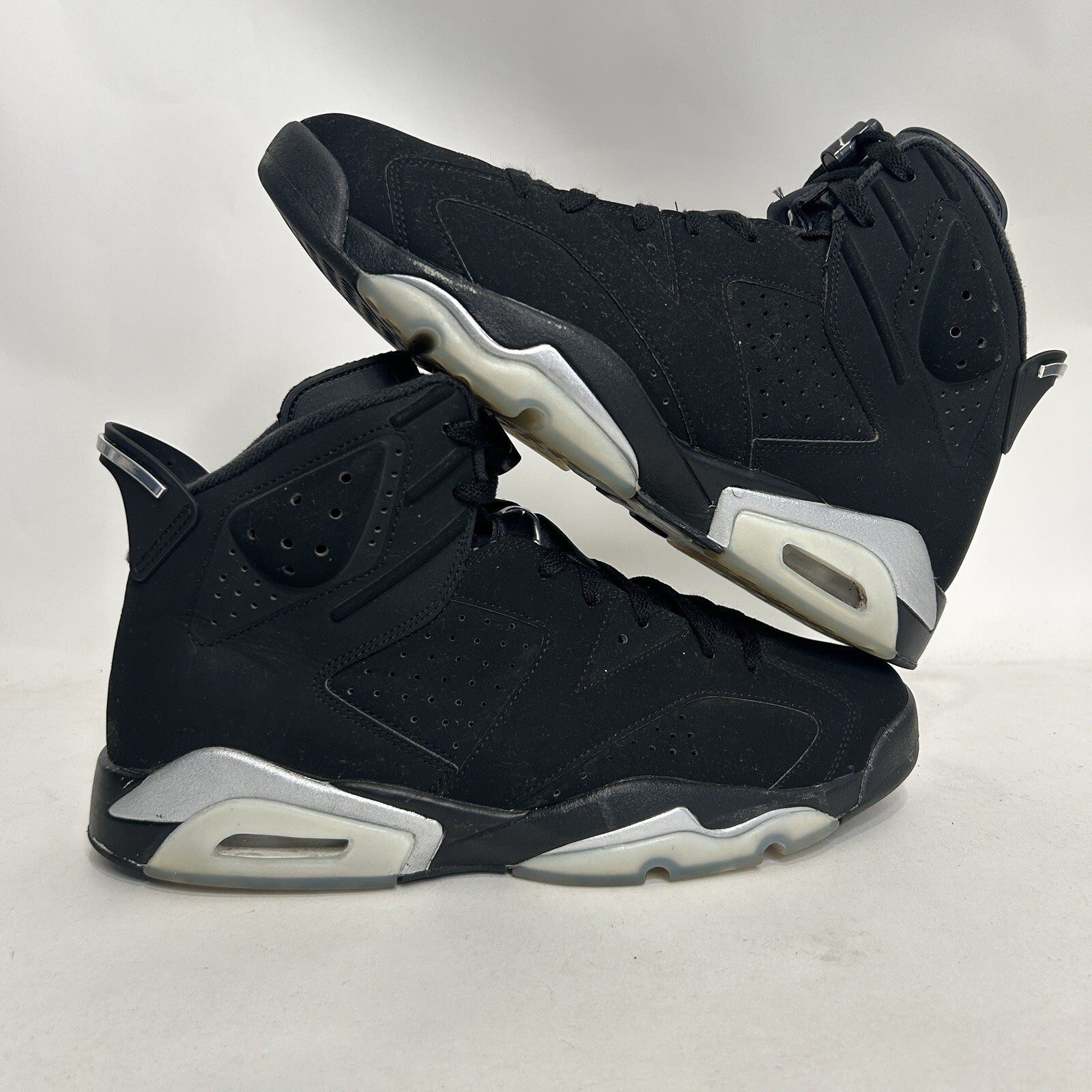 Nike Air Jordan 6 Retro OG “Chrome/Black Silver” DX2836-001 Men’s 11.5