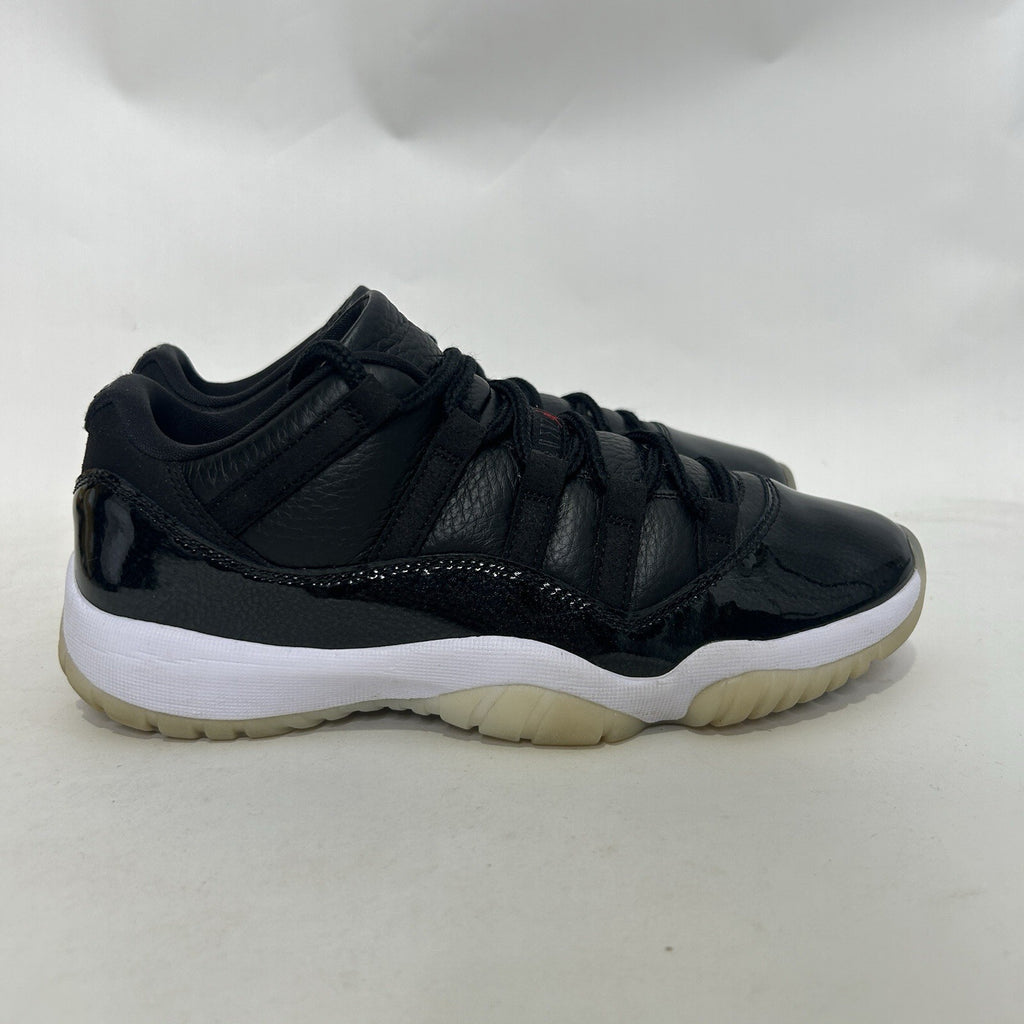 Nike Air Jordan 11 Retro Low “72-10/Black White” AV2187-001 Men’s 8 Worn