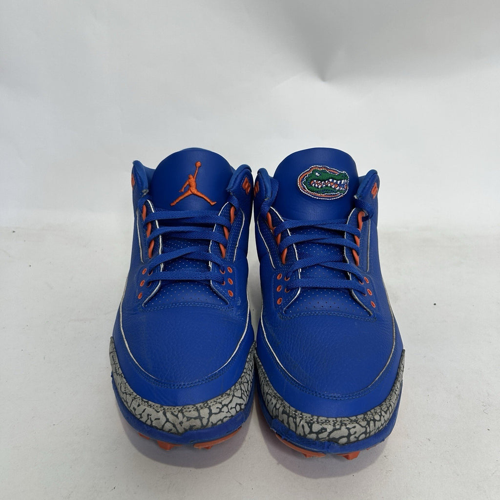 Nike Jordan 3 Retro PE Force Savage Football Cleats “Florida Gator” HF5573-408