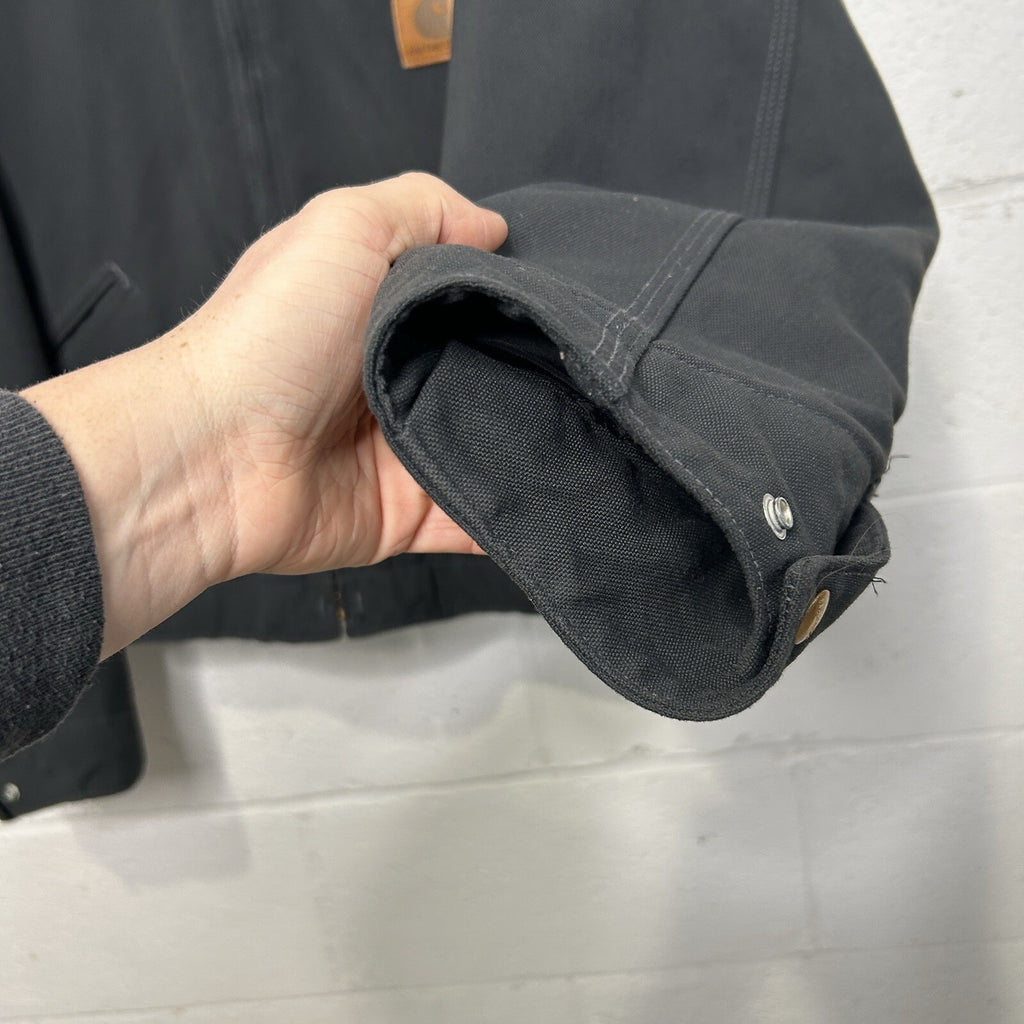 Vintage Carhartt Blanket-Lined Detroit Jacket “Charcoal” J128 CHR Men’s X-Large