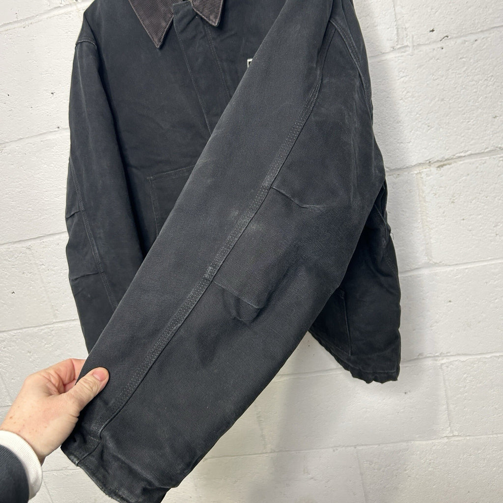 Vintage Carhartt Quilted Traditional Artic Jacket “Black” J02 BLK Men’s X-Large