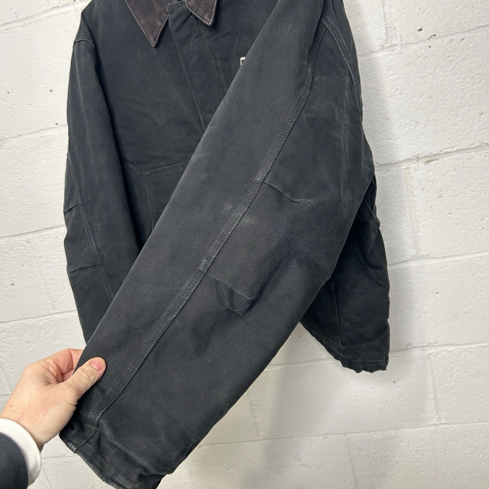 Vintage Carhartt Quilted Traditional Artic Jacket “Black” J02 BLK Men’s X-Large